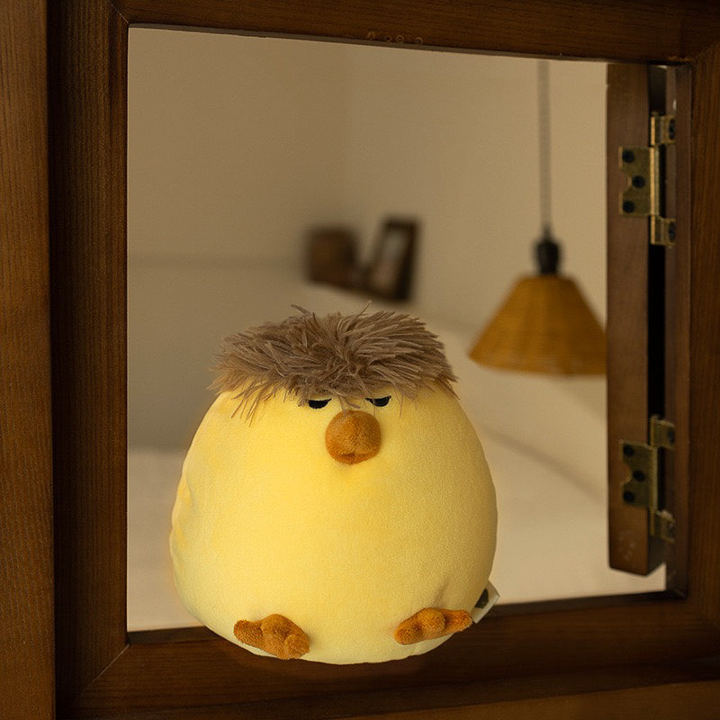 Grumpy Canary Plush Toy LED Night Lamp (5-9 Working Days Delivery)