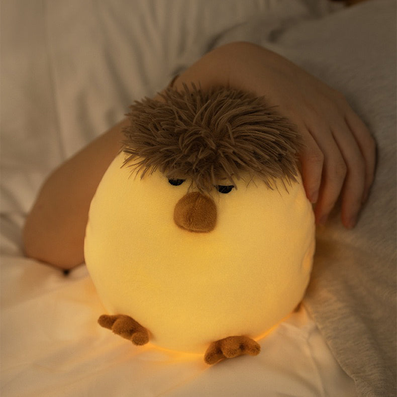 Grumpy Canary Plush Toy LED Night Lamp (5-9 Working Days Delivery)