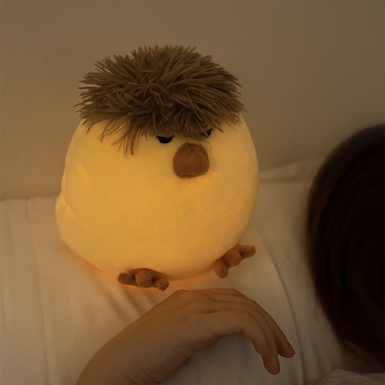 Grumpy Canary Plush Toy LED Night Lamp (5-9 Working Days Delivery)