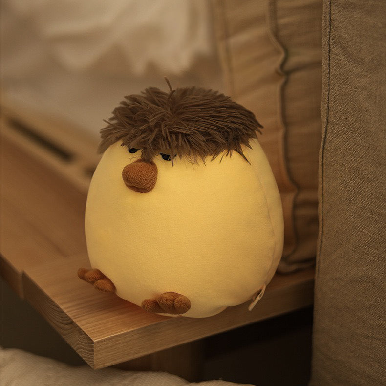Grumpy Canary Plush Toy LED Night Lamp (5-9 Working Days Delivery)