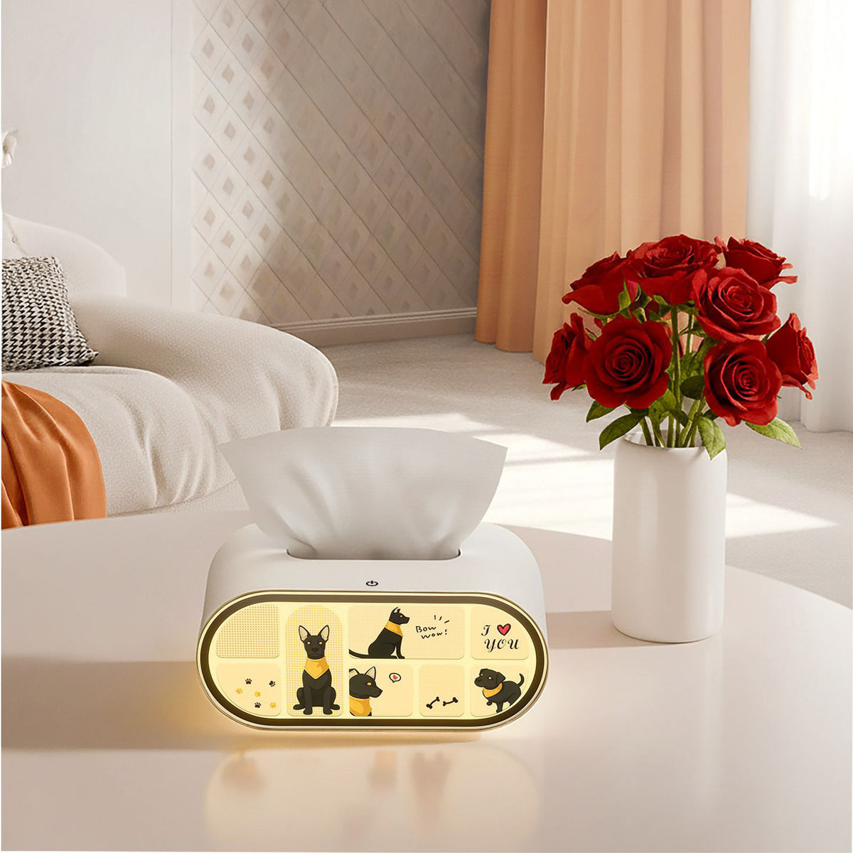 Cats & Dogs Tissue Box + Night Lamp (5-9 Working Days Delivery)