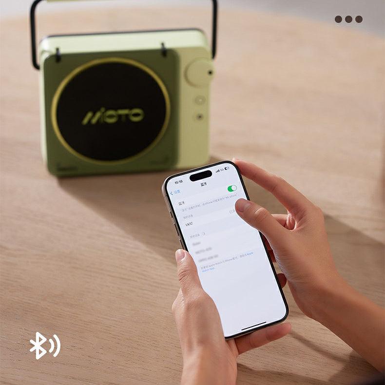 Vintage Portable Radio Player Bluetooth Speaker (5-9 Working Days Delivery)