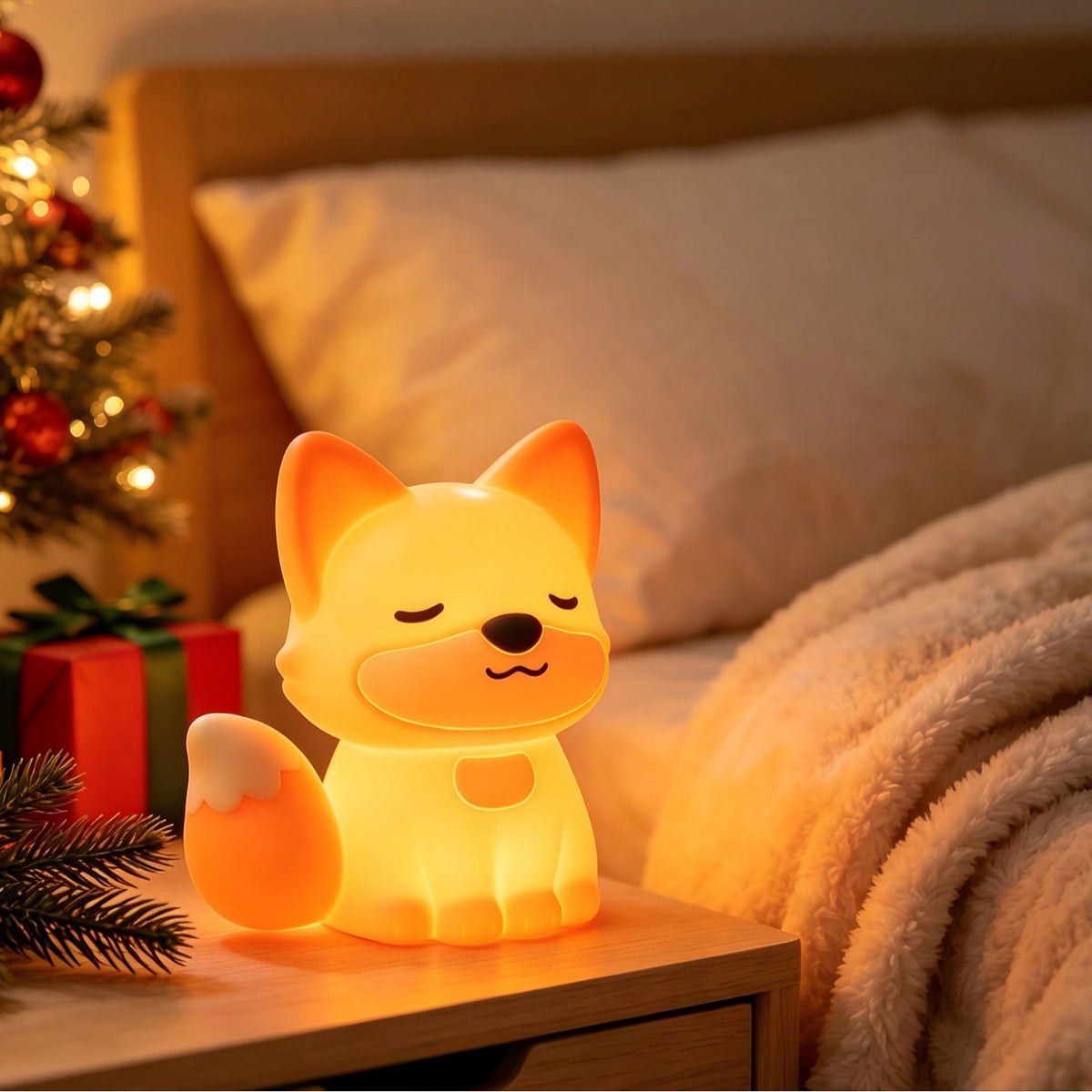 Happy Fox LED Night Lamp (5-9 Working Days Delivery)