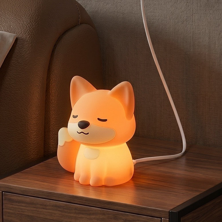Happy Fox LED Night Lamp (5-9 Working Days Delivery)
