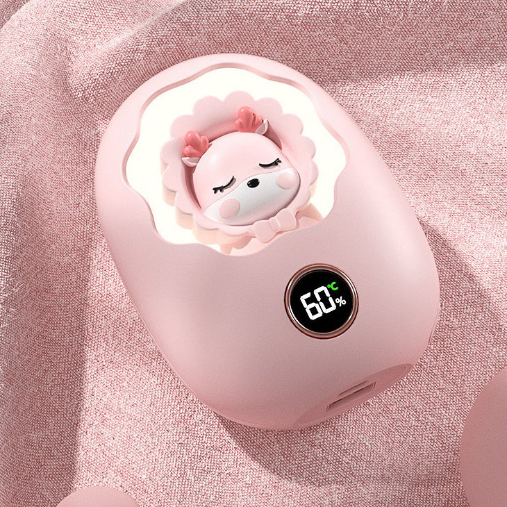 Egg Shell Flower Powerbank + Handwarmer (5-9 Working Days Delivery)
