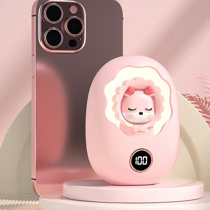 Egg Shell Flower Powerbank + Handwarmer (5-9 Working Days Delivery)