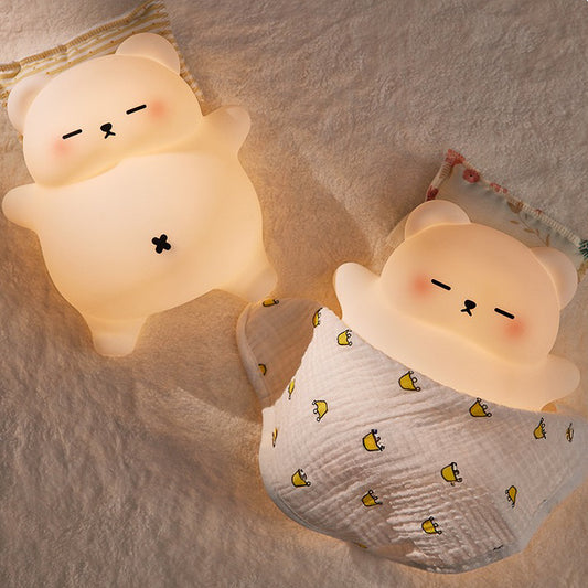 Sleepy Belly Bear LED Night Lamp (5-9 Working Days Delivery)