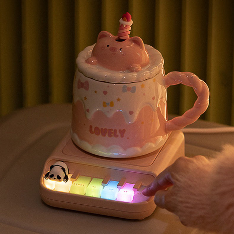 Rainbow Piano Electronic Cup Warmer (5-9 Working Days Delivery)