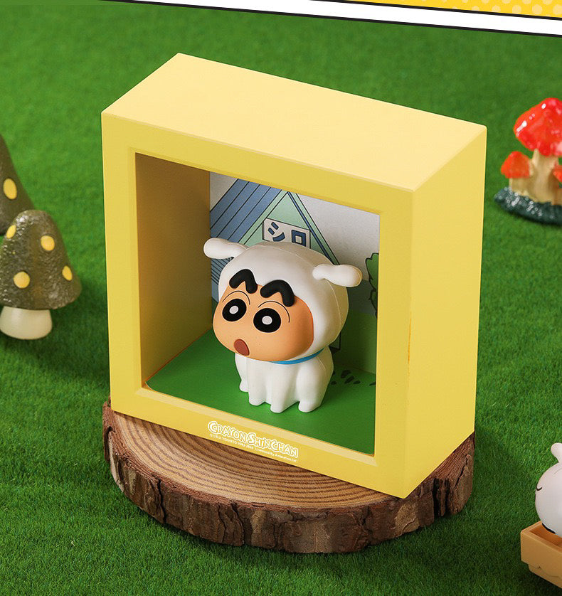 Crayon Shin Chan Framed Figurine Night Lamp (5-9 Working Days Delivery)
