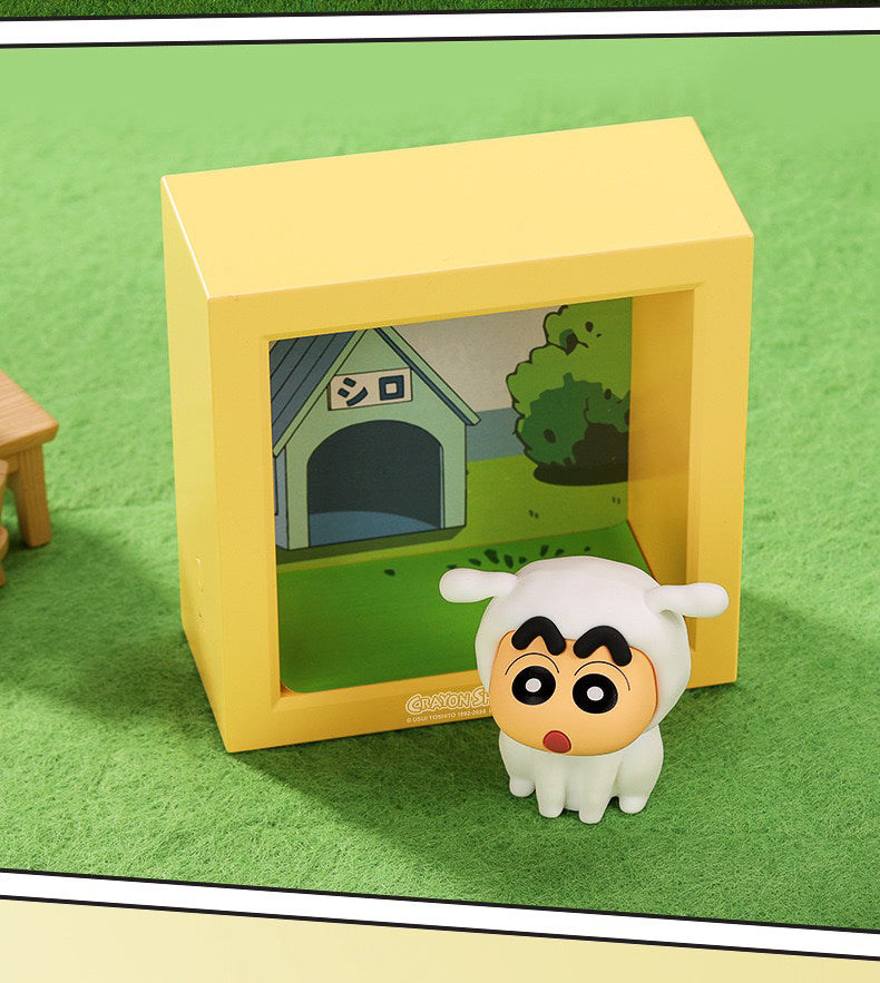 Crayon Shin Chan Framed Figurine Night Lamp (5-9 Working Days Delivery)