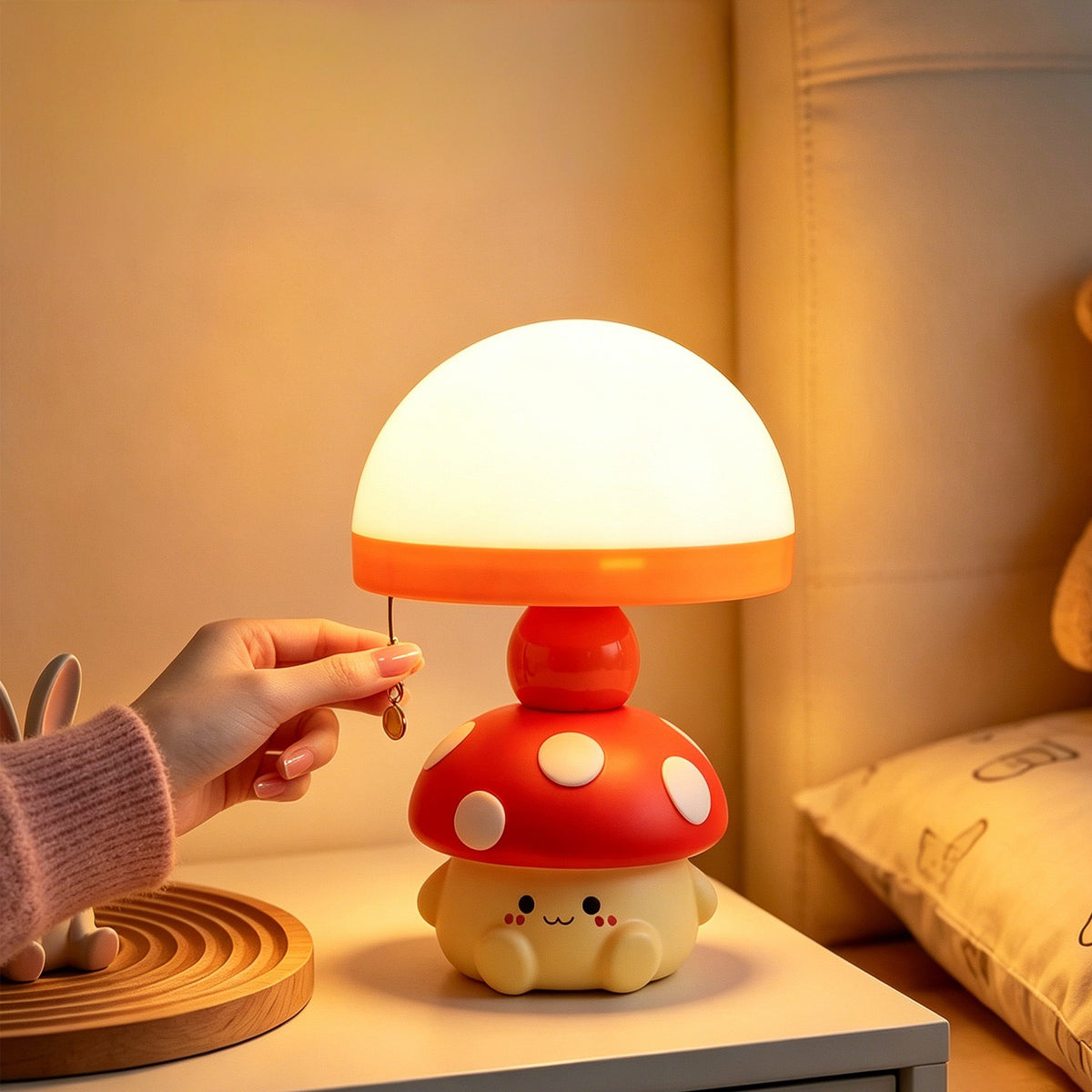Cute Mushroom LED Decorative Desk Lamp (5-9 Working Days Delivery)