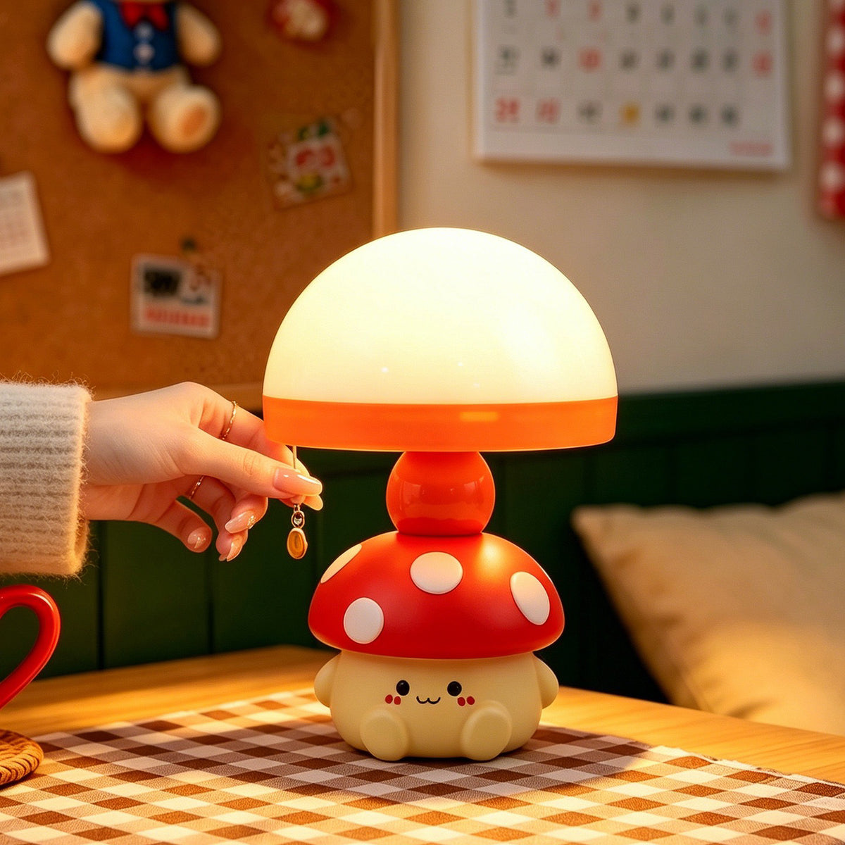Cute Mushroom LED Decorative Desk Lamp (5-9 Working Days Delivery)