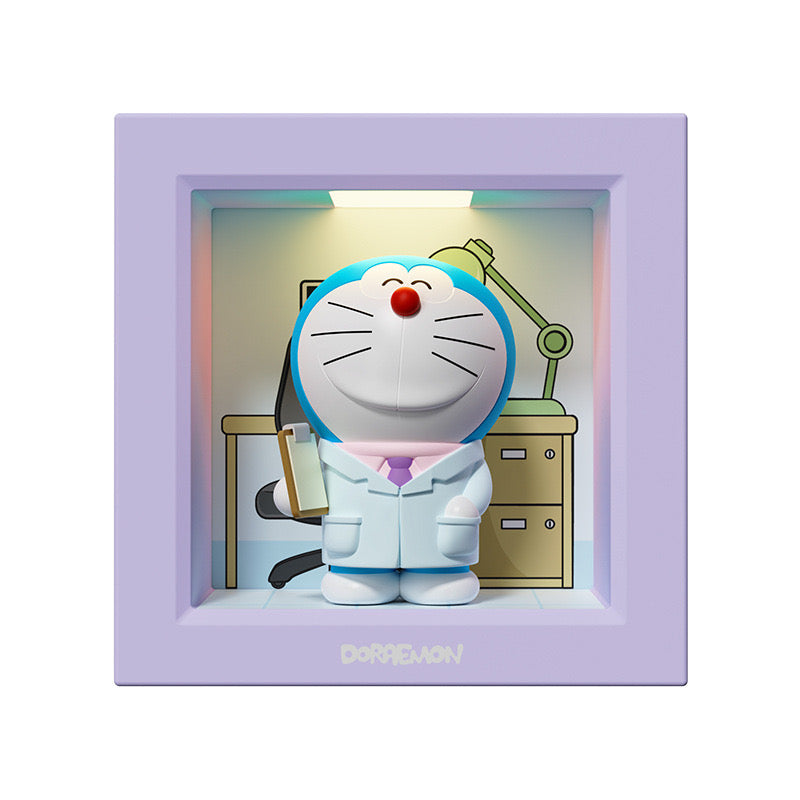 << READY STOCK >> Doraemon Framed Figurine Night Lamp