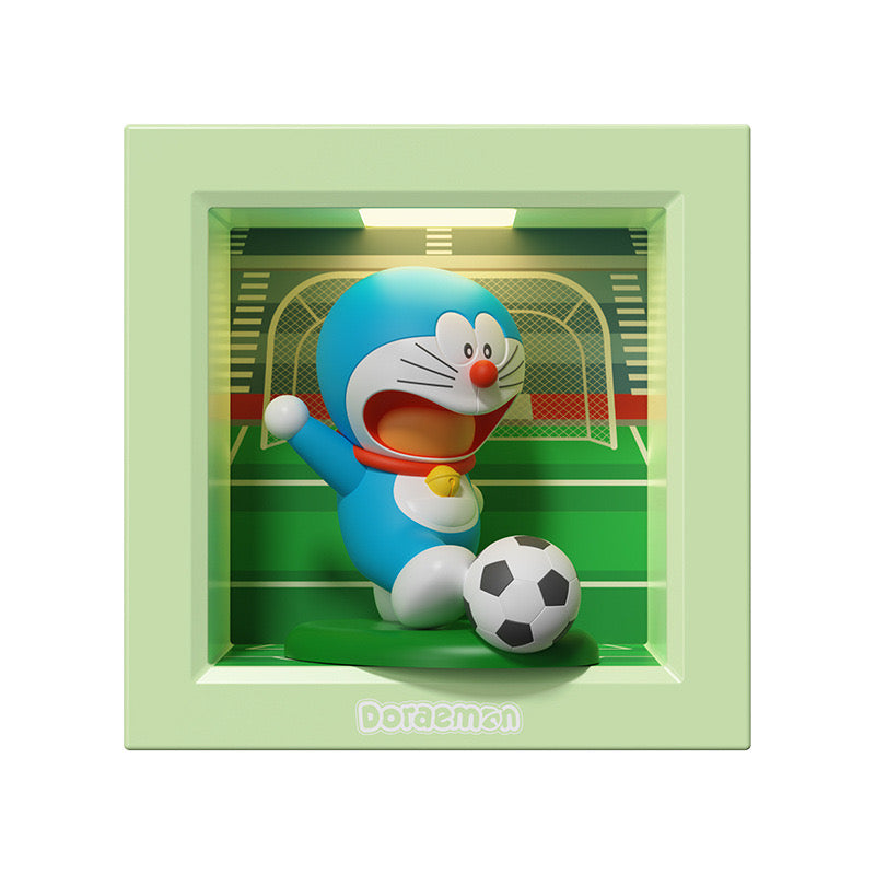 << READY STOCK >> Doraemon Framed Figurine Night Lamp