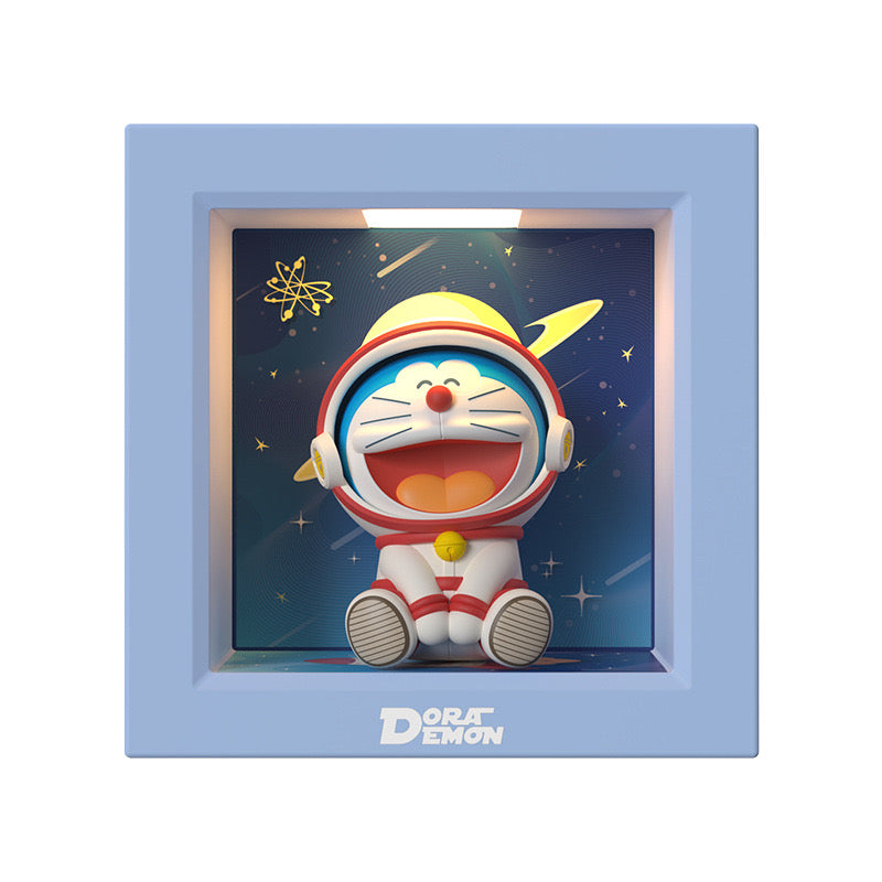<< READY STOCK >> Doraemon Framed Figurine Night Lamp