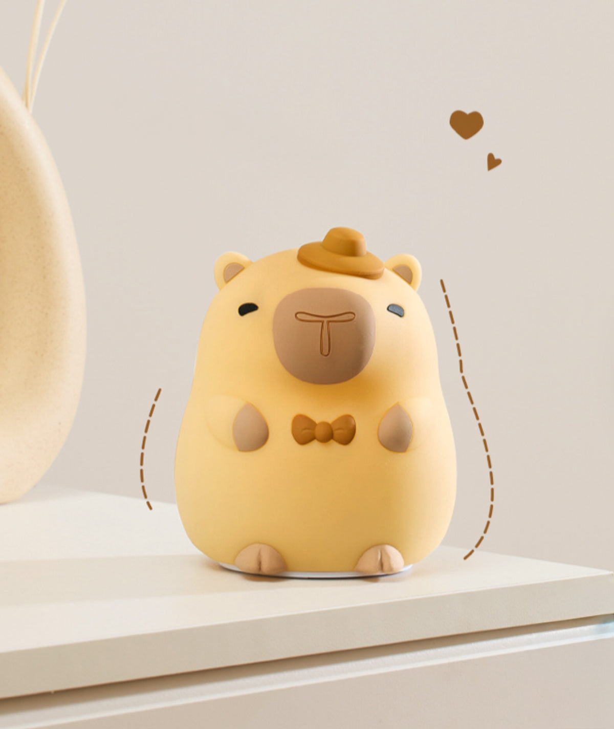 <<READY STOCK>> Gentlemen Capybara LED Night Lamp