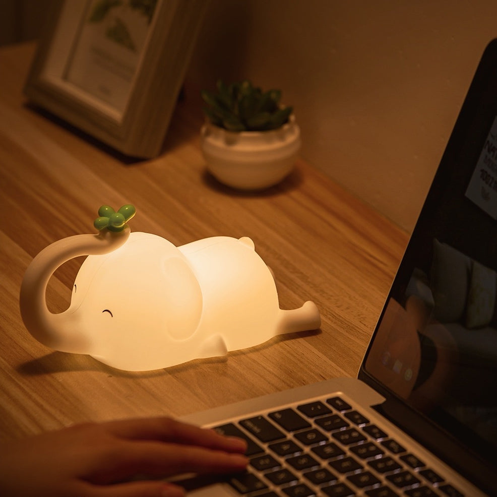 Elephant Silicone LED Night Lamp (5-9 Working Days Delivery)