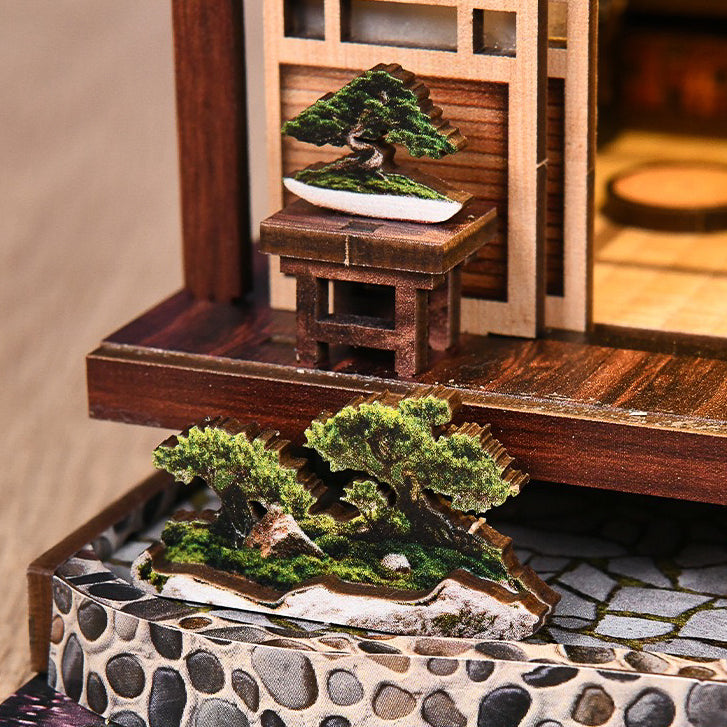 DIY Self-Assembled Miniature Kit - Japanese Book House (5-9 Working Days Delivery)