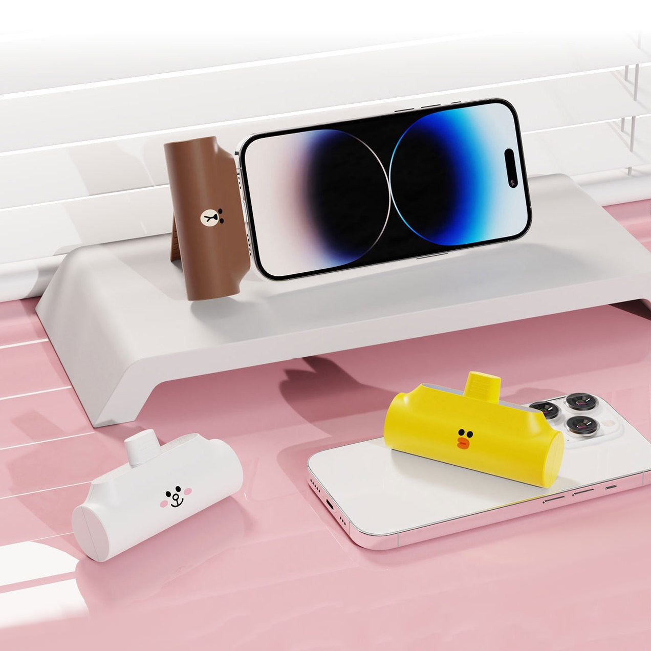 << READY STOCK >> Line Friends Mini Powerbank