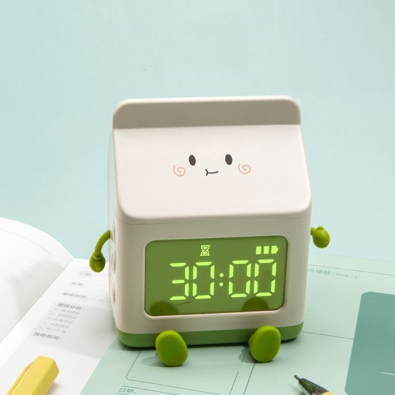 << READY STOCK >> Milk Container Alarm Clock