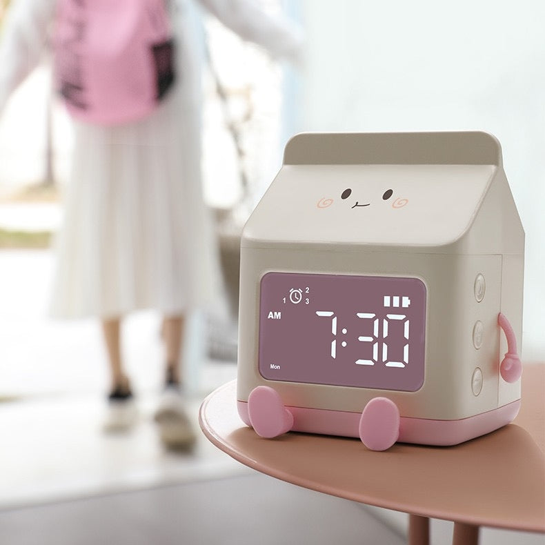 Milk Container Alarm Clock (5-9 WORKING DAYS DELIVERY)