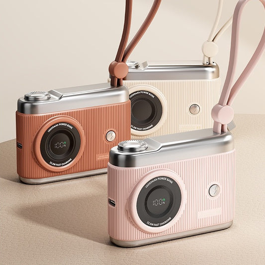 Classic Camera 2 in 1 Powerbank (5-9 Working Days Delivery)