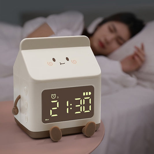 << READY STOCK >> Milk Container Alarm Clock