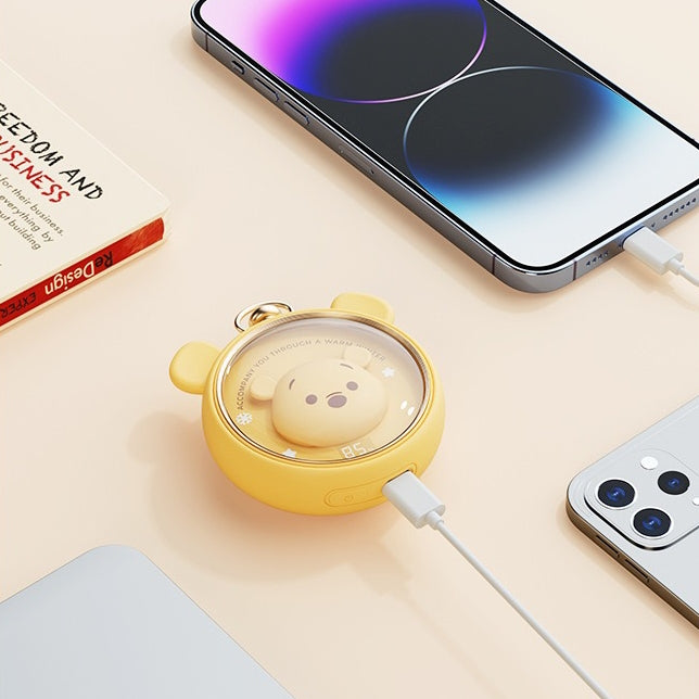 << READY STOCK >> Disney Tsum Tsum Pocket Watch Mini Powerbank + Handwarmer