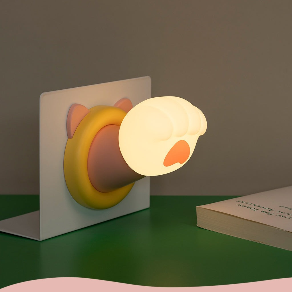 Cat Paw Wall-Mounted LED Night Lamp (5-9 Working Days Delivery)