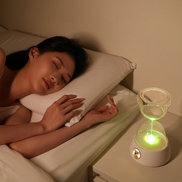 << READY STOCK >> Hourglass Bluetooth Speaker With Rainbow Lighting