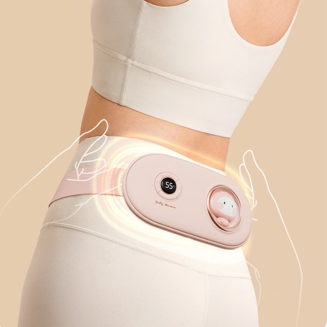 << READY STOCK >> Cute Kitty P1 Period Cramp Heating Pad With Waist Belt