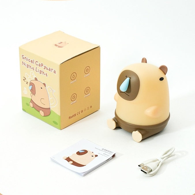 << READY STOCK >> Baby Capybara LED Night Lamp