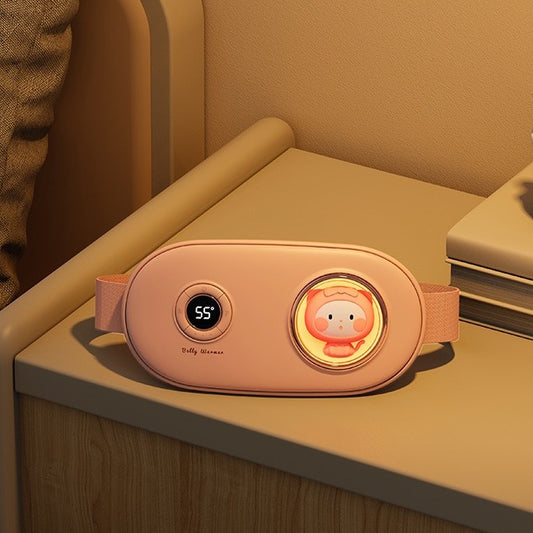 << READY STOCK >> Cute Kitty P1 Period Cramp Heating Pad With Waist Belt
