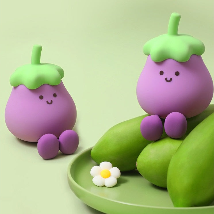 Eggplant LED Night Lamp (5-9 Working Days Delivery)