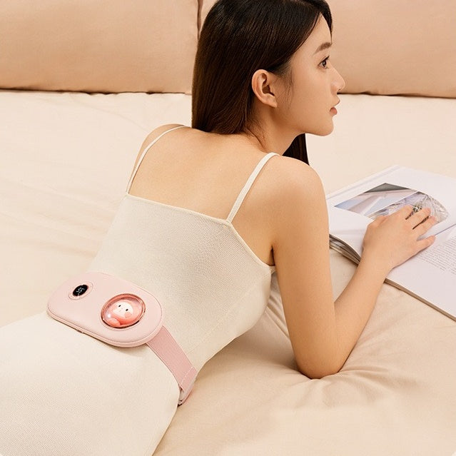 << READY STOCK >> Cute Kitty P1 Period Cramp Heating Pad With Waist Belt