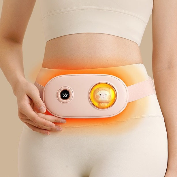 << READY STOCK >> Cute Kitty P1 Period Cramp Heating Pad With Waist Belt