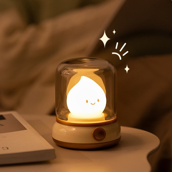 << READY STOCK >> Oil Lantern Flame LED Night Lamp