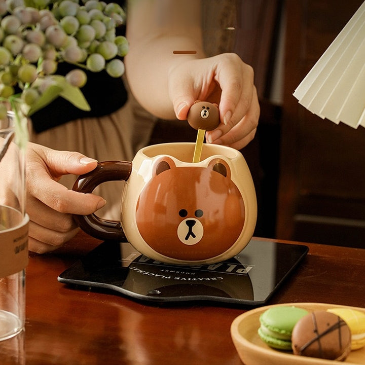 << READY STOCK >> LINE FRIENDS Coffee Mug Gift Set