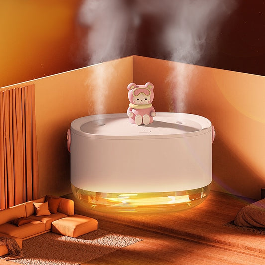 << READY STOCK >> CT202 Rechargeable Humidifier + LED Decorative Night Lamp