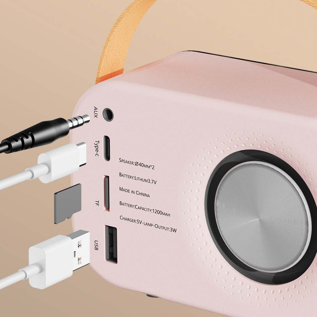 << READY STOCK >> DW13 Vintage Bluetooth Speaker
