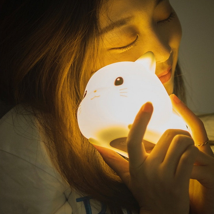 Cute Kitten LED Night Lamp (5-9 Working Days Delivery)