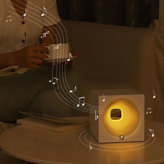 << 1-4 DAYS DELIVERY >> Elegant Time Machine Bluetooth Speaker + Night Lamp