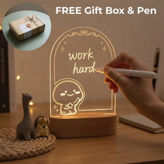 Quby LumiBoard Acrylic Night Lamp (5-9 Working Days Delivery)