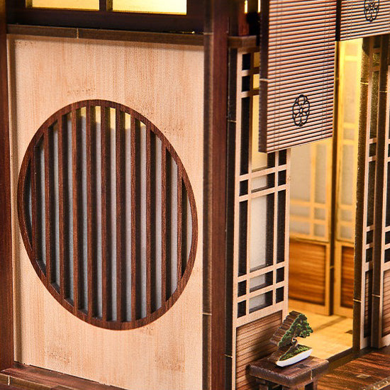 DIY Self-Assembled Miniature Kit - Japanese Book House (5-9 Working Days Delivery)