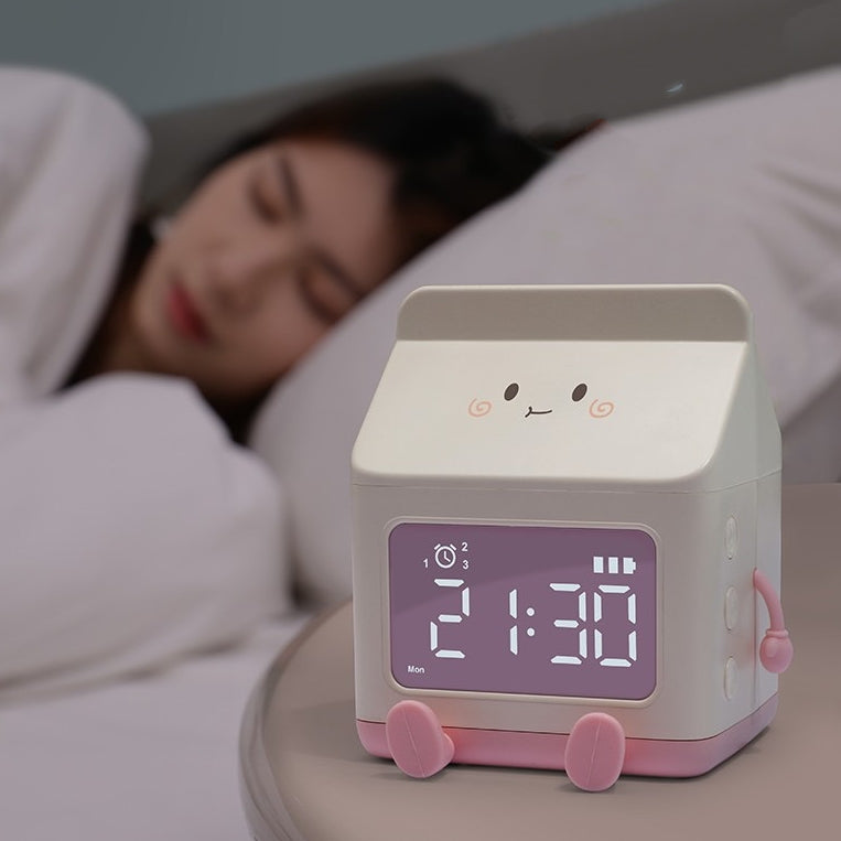 << READY STOCK >> Milk Container Alarm Clock