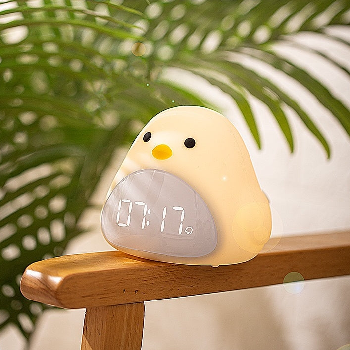 Baby Chick 2 in 1 Alarm Clock + LED Night Lamp (5-9 Working Days Delivery)