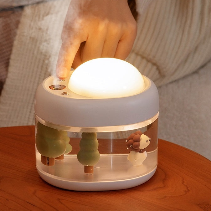 << 1 - 4 DAYS DELIVERY >> Underwater Jungle Humidifier With Pattern Projector Light
