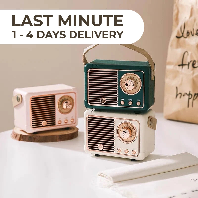 << READY STOCK >> HM11 Mini Vintage Bluetooth Speaker