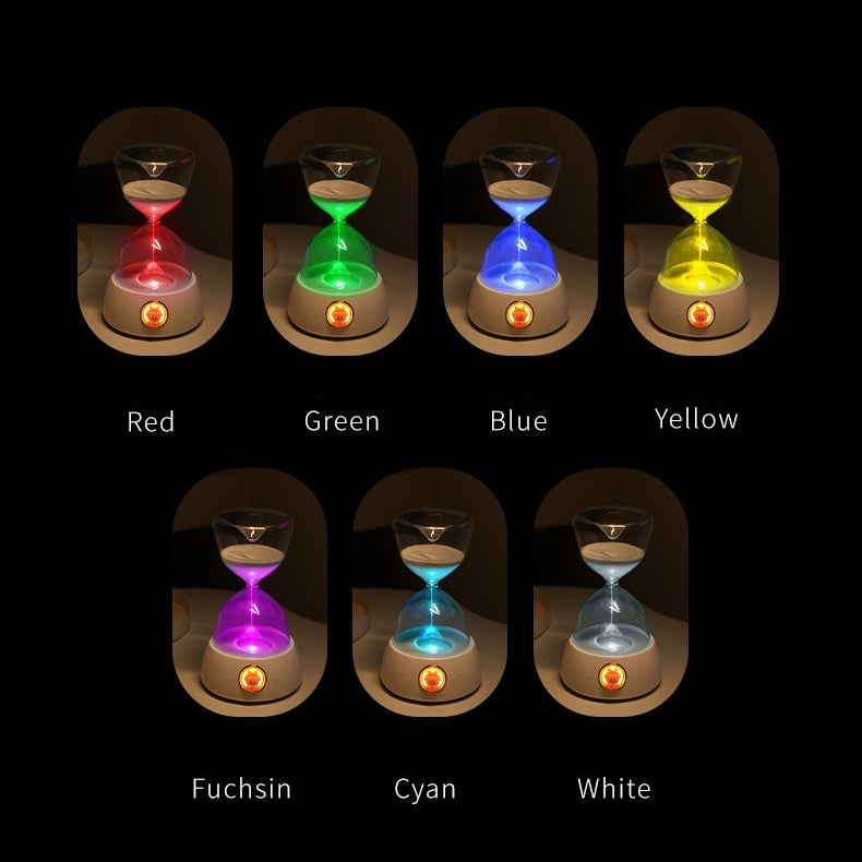 << READY STOCK >> Hourglass Bluetooth Speaker With Rainbow Lighting