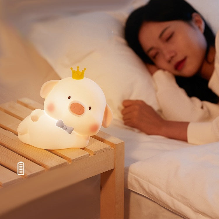 Lord Piggy LED Night Lamp (5-9 Working Days Delivery)